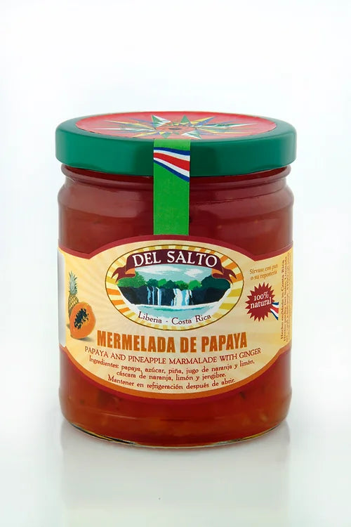 Mermelada de Papaya - Papaya and Pineapple Marmalede with Ginger - 9oz